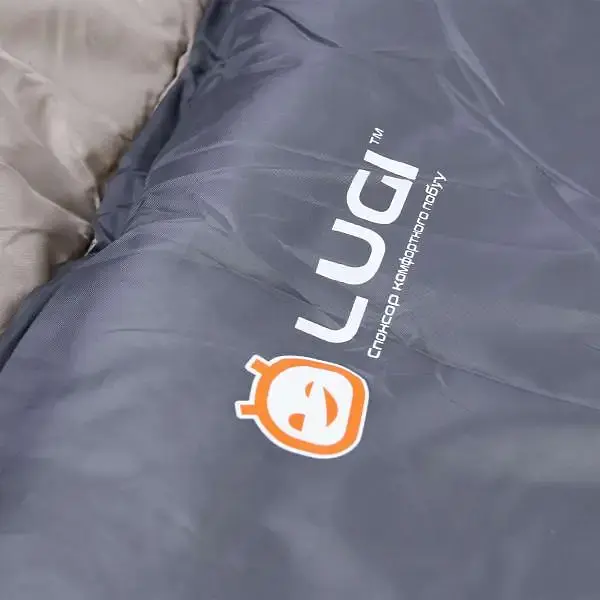 Спальный мешок Lugi с серым капюшоном LU009 - фото 9