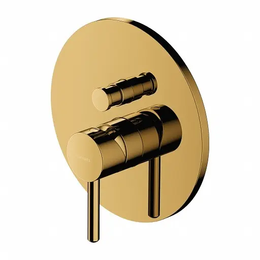 Змішувач прихованого монтажу для душу Omnires Y gold (Y1235GL)