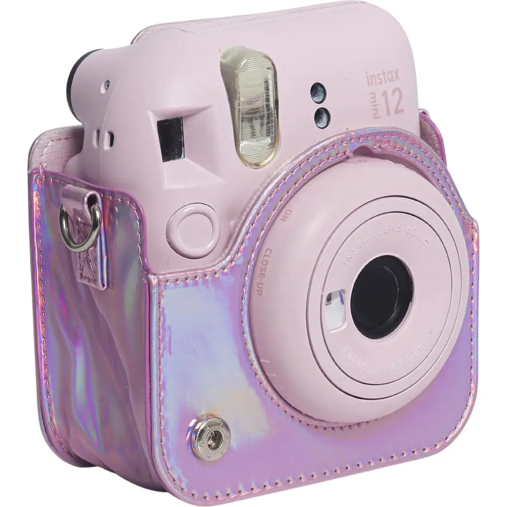 Чохол для фотокамер моментального друку Fujifilm Instax Mini 12 Pink Gloss [120738] - фото 5