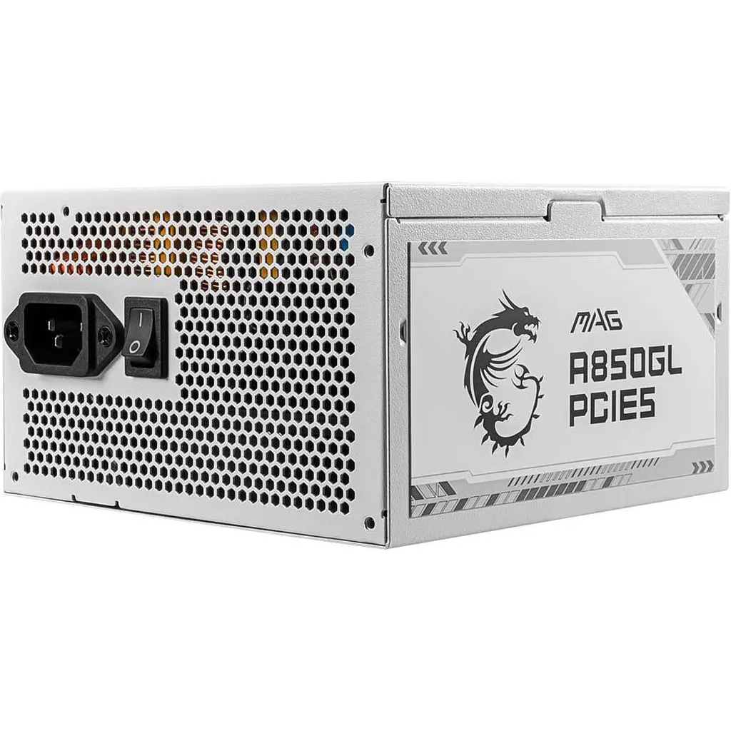 Блок живлення MSI MAG A850GL 850W PCIE5 White [176487] - фото 7
