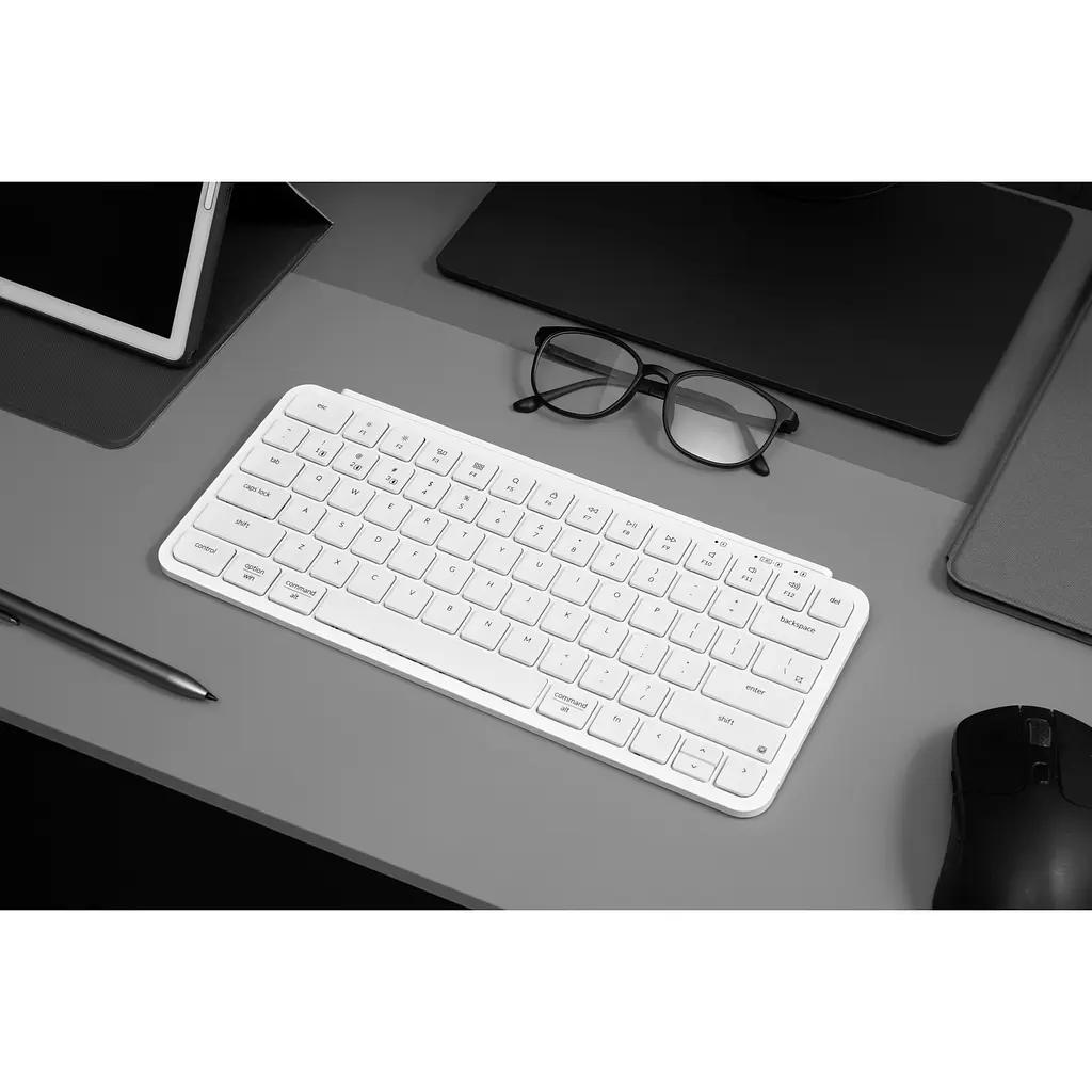 Клавіатура Keychron B1 Pro Ivory White (B1P-K8-UA) [159736] - фото 3