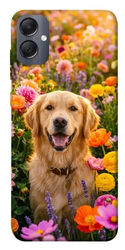TPU чохол Demsky Flowery labrador для Samsung Galaxy A05