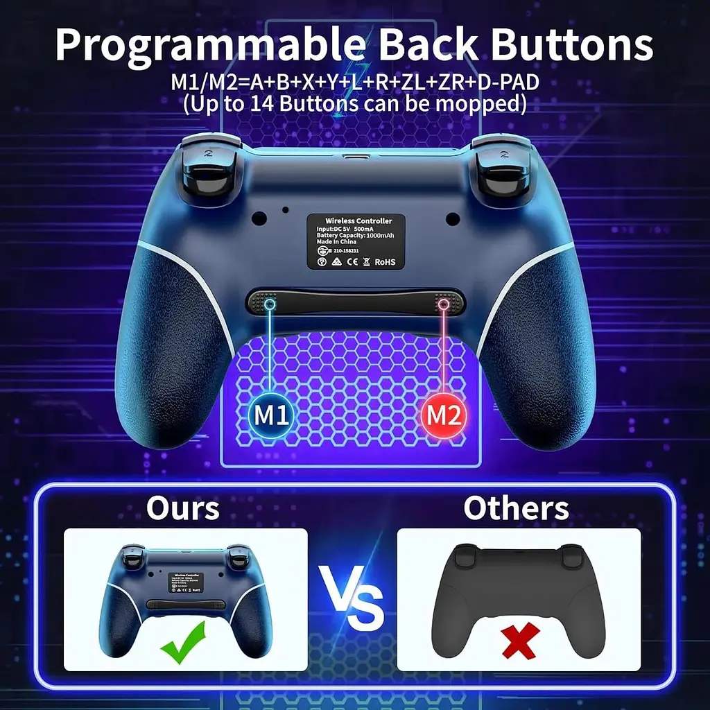Контролер для пульта дистанційного керування P4, сумісний із Playstation 4/Slim/Pro - фото 6