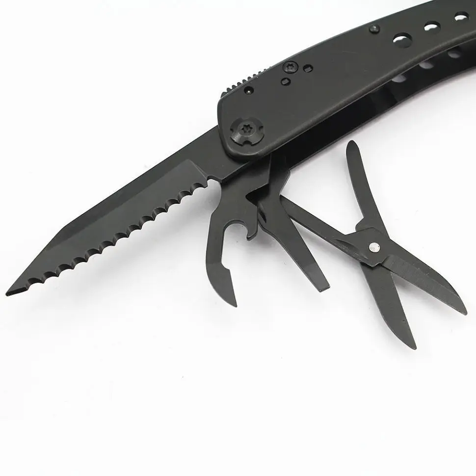 Мультитул Ganzo G201-B Multi Tool Black Edition 22 функцій - фото 4