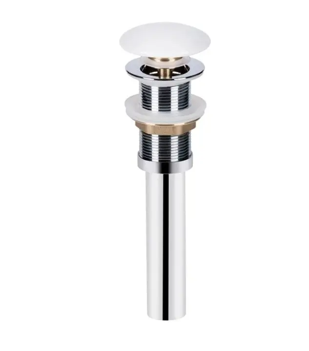 Комплект Qtap Scorpio: Раковина врезная прямоугольная 615х390х150 мм White + Донный клапан PU02 (QT1411K491WN47291) - фото 4