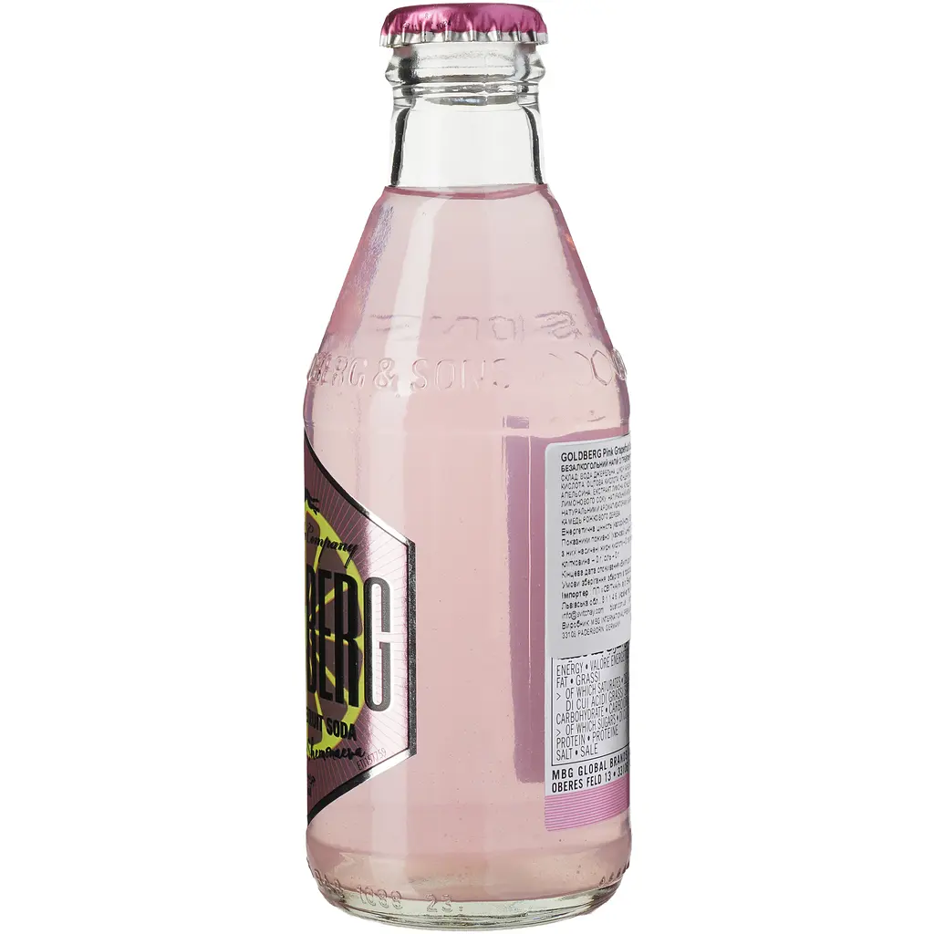 Тонік Goldberg Pink Grapefruit Soda 200 мл - фото 4