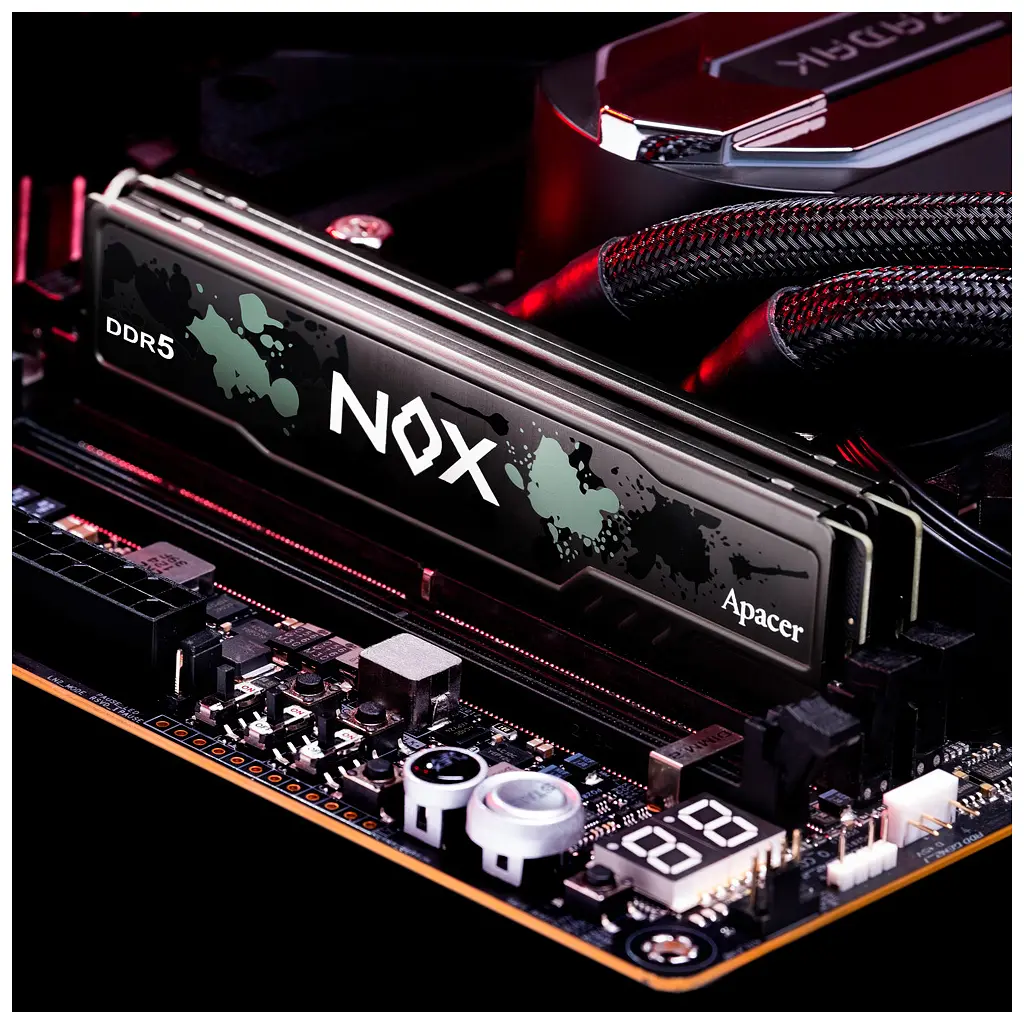Модуль пам'яті для комп'ютера DDR5 32GB (2x16GB) 5600 MHz NOX Apacer (AH5U32G56C522MBAA-2) - фото 6