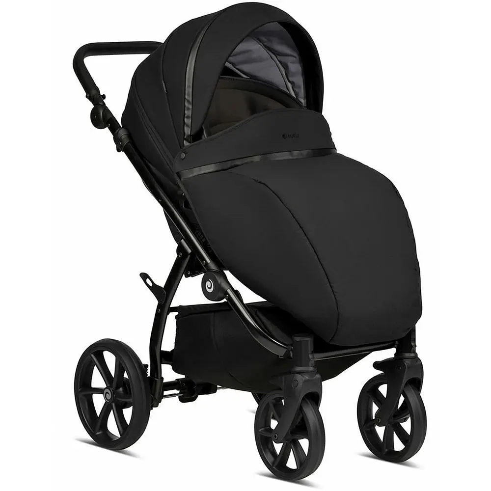 Коляска Tutis Uno 3 Plus Black Edition Charcoal, 2 в 1, чорна (1072100) - фото 4