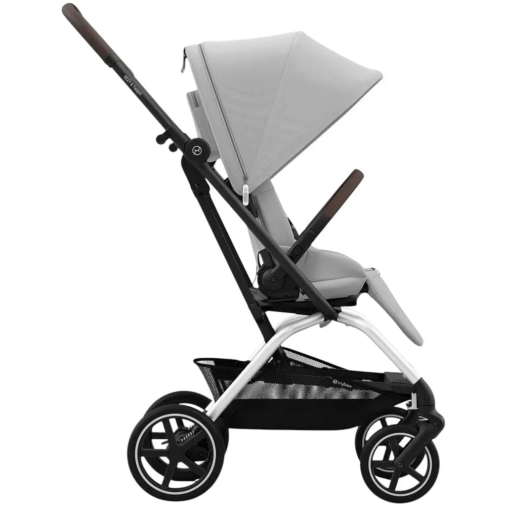 Коляска Cybex Eezy S Twist+ 2 SLV Fog Grey серая (524000095) - фото 5