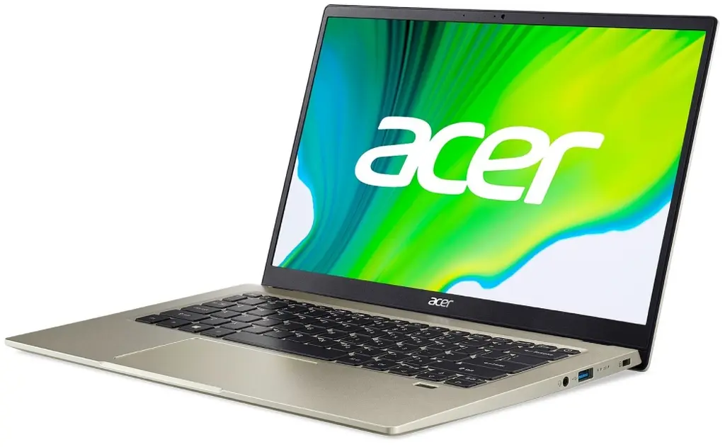 Ноутбук Acer Swift 1 SF114-34 14FHD IPS/Intel Pen N6000/4/128F/int/Lin/Gold (NX.A7BEU.00E) - фото 4