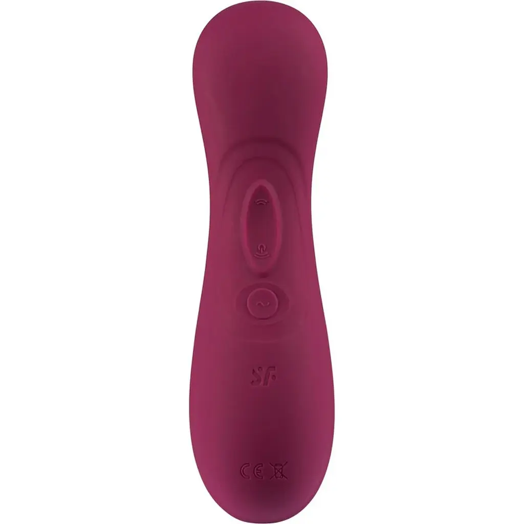 Вакуумний стимулятор Satisfyer Pro 2 Generation 3 with Liquid Air Wine Red (SO7772) [95326] - фото 7