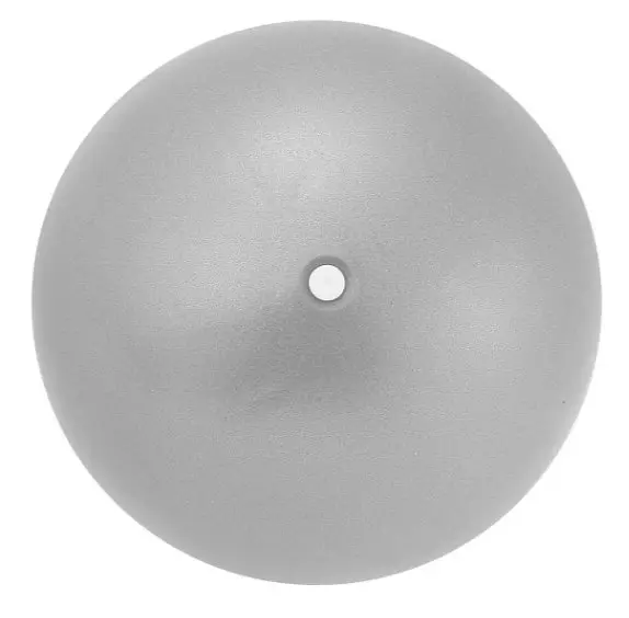 М'яч для пілатесу, йоги та реабілітації PowerPlay PP_4415 Body Shape Ball 22 см Сірий (PP_4415_Grey) - фото 3