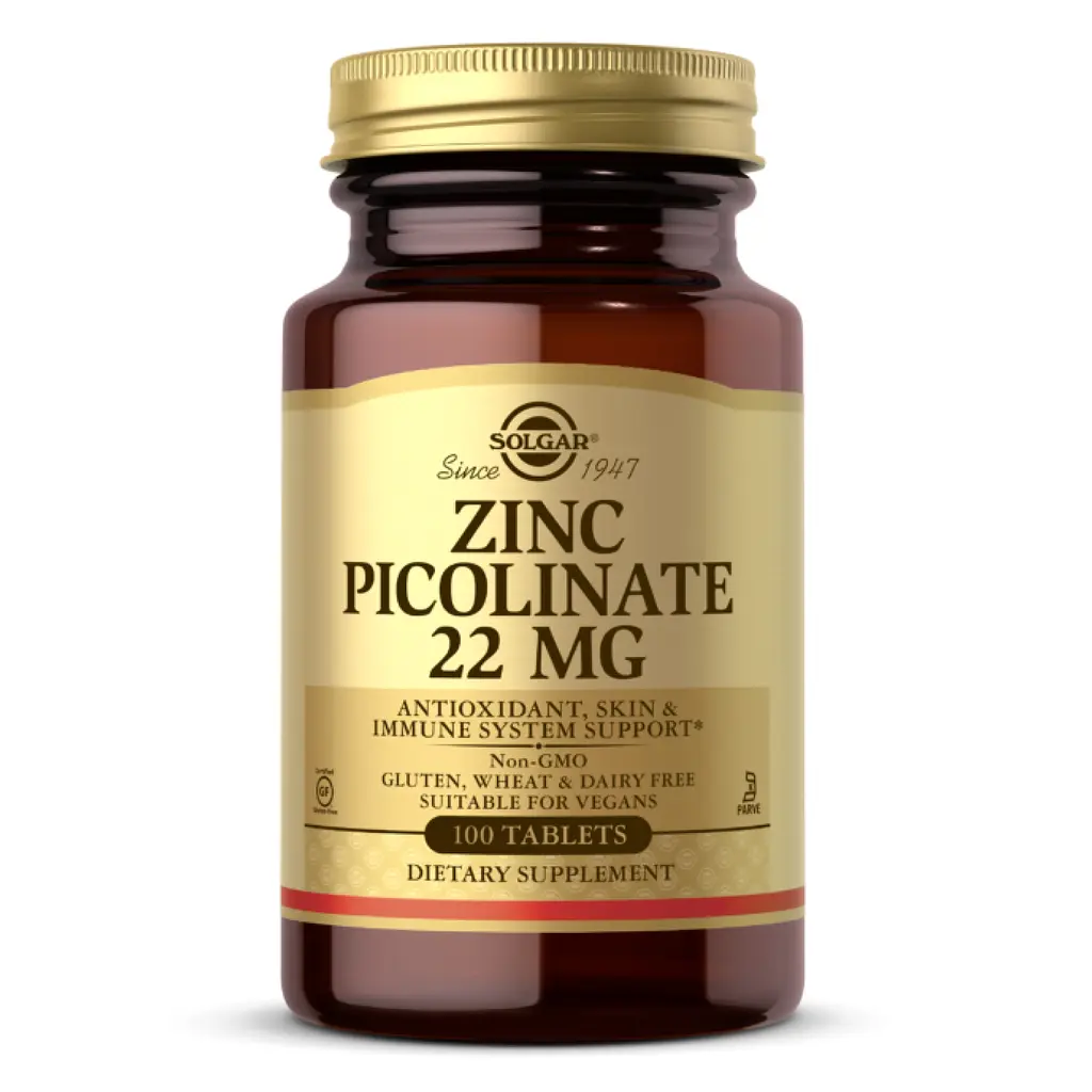 Цинк піколінат Zinc Picolinate 22 mg 100 таб