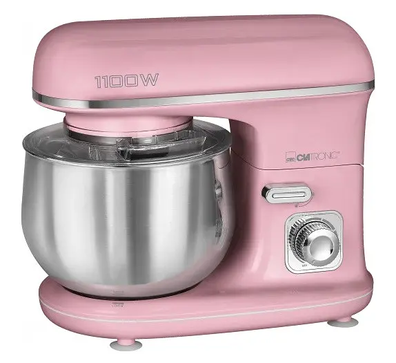 Кухонний комбайн - тістоміс Clatronic KM 3711 Pink 5 л