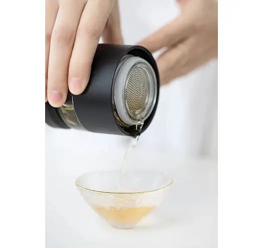 Заварочный термос Fun Home Insulation Tea Cup 520ml White - фото 4