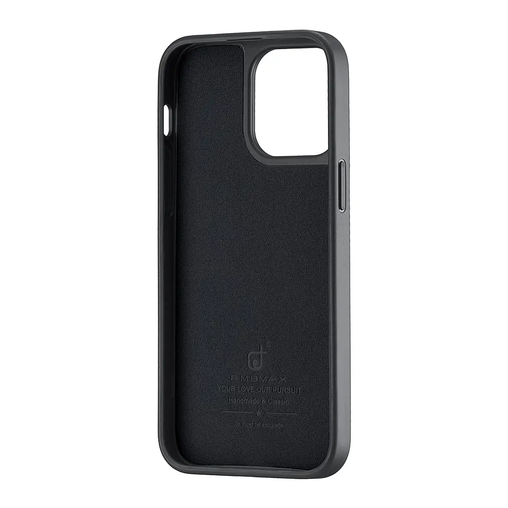 Чохол Jinduka Leather Ringo iPhone 14 Pro Max Black - фото 3