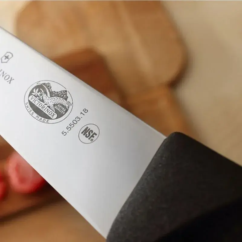 Кухонний ніж Victorinox Fibrox Sticking 18 см Black (5.5503.18) - фото 3