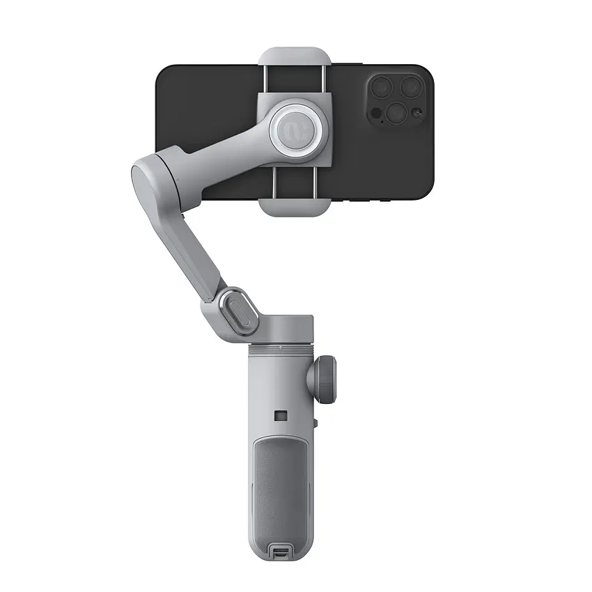 Триосьовий стабілізатор AOCHUAN Professional Gimbal Stabilizer for Smartphone SMART X Pro Сірий - фото 4