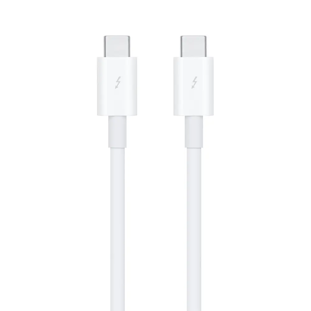 Кабель Apple Thunderbolt 3 USB-C 0.8 m White [MQ4H2] [65826] - фото 2