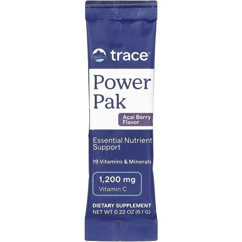 Электролиты Trace Minerals Electrolyte Stamina Power Pak со вкусом ягоды асаи 183 г (30 шт. х 6.1 г) - фото 2
