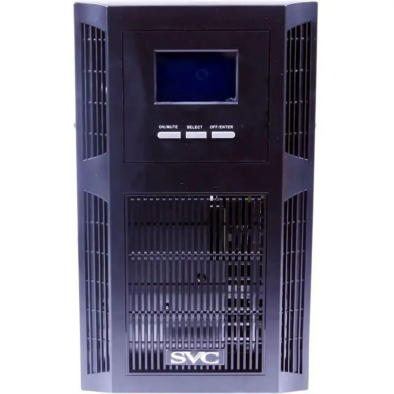 Джерело безперебійного живлення SVC 3000 ВА / 3000 Вт / 9 А*ч (PT-3KSB-LCD) - фото 2