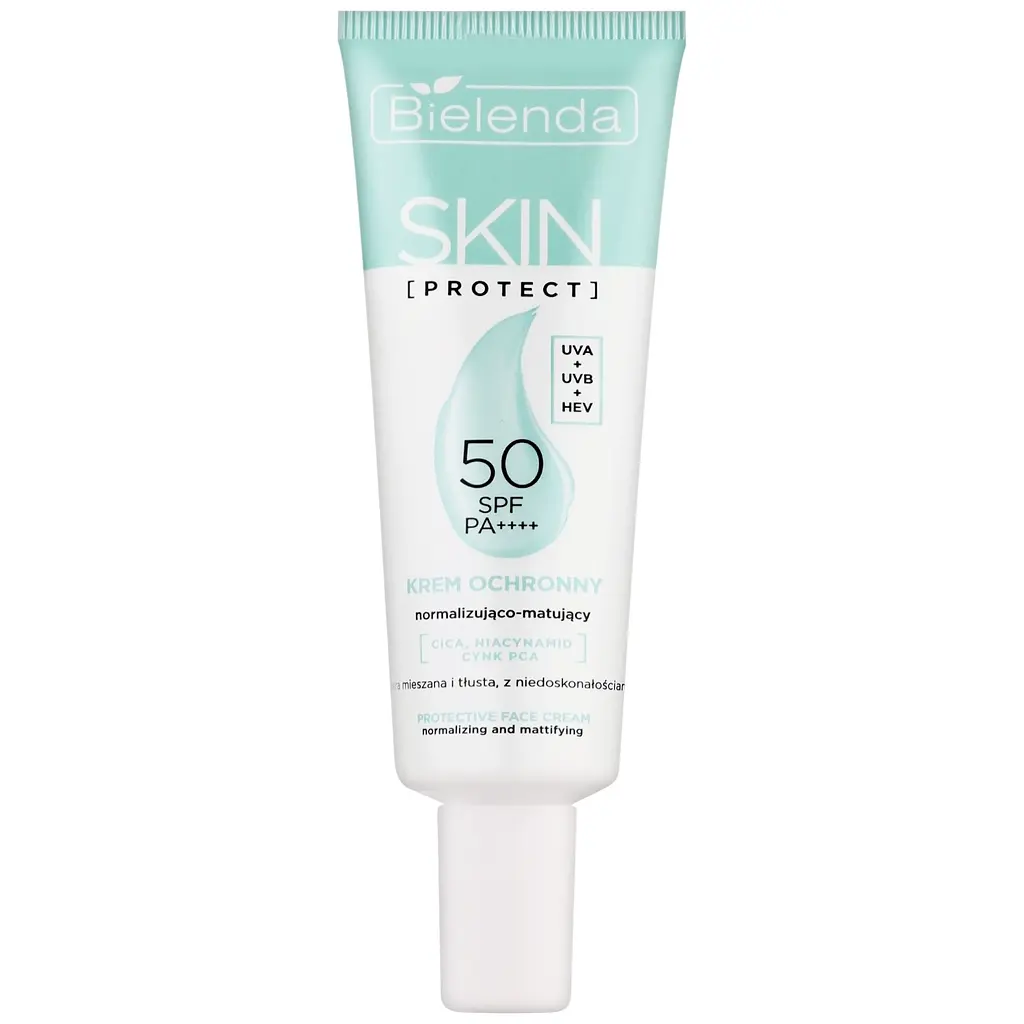 Крем Bielenda Skin Protect SPF 50 нормалізуючий та матуючий 40 мл - фото 2