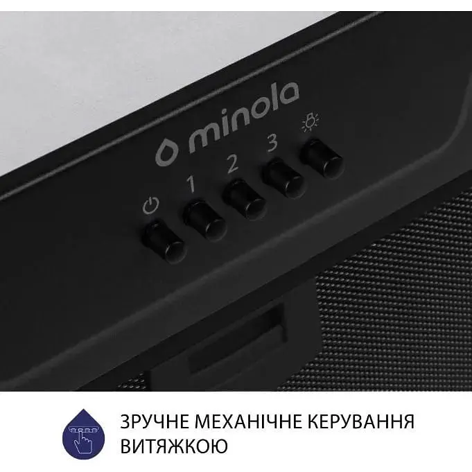 Витяжка вбудована Minola HBI 52022 BL 700 LED - фото 5