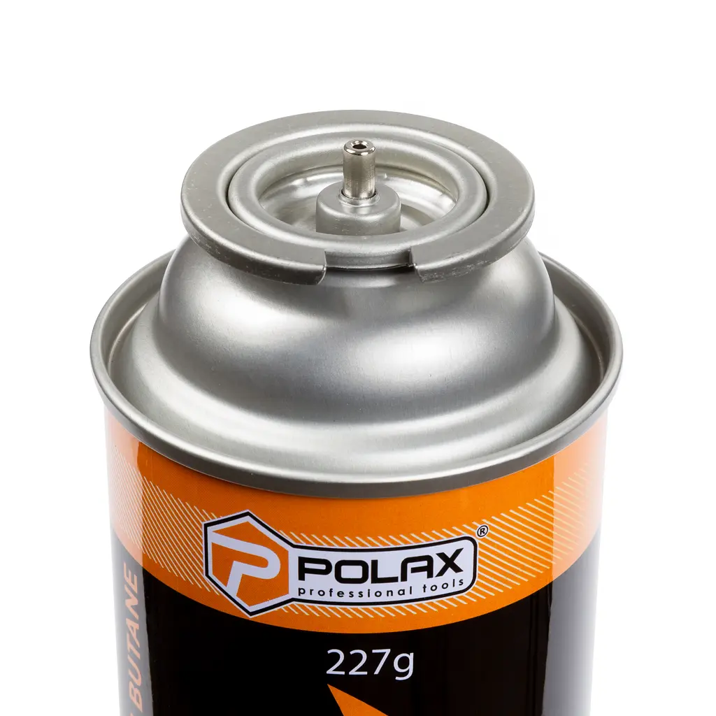 Газовий балон Polax euro для пальника туристичний цанговий 227г (32-048) - фото 2