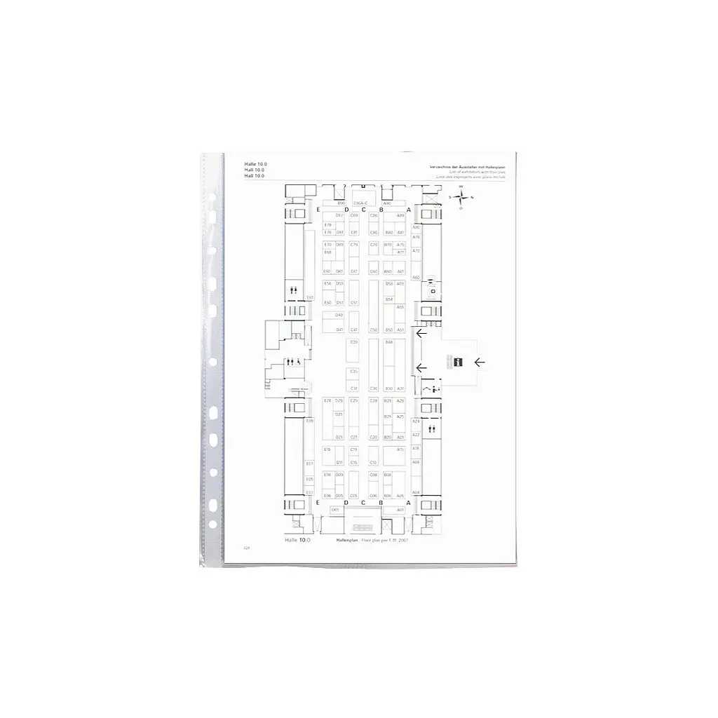 Файл Axent Delta А4 + 20 мкм, Економ глянсовий Прозорий, 100 шт (D1003) - фото 2