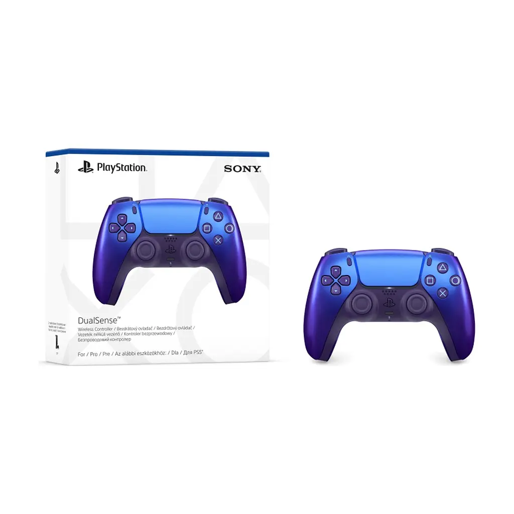 Геймпад Sony Playstation DualSense Bluetooth PS5 Chrome Indigo (1000050597) - фото 10
