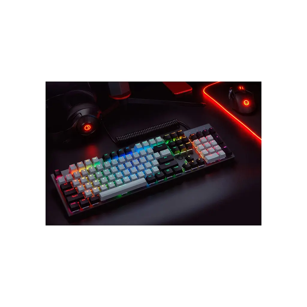 Клавиатура Lorgar Azar 514 RGB USB UA White (LRG-GK514W-UA) - фото 11