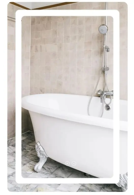 Дзеркало Qtap Mideya (DC-F911) 500х800 QT2078F911W