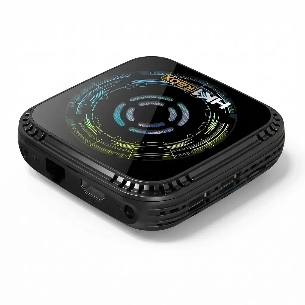 Смарт ТВ приставка HK1 RBOX H8X Allwinner H728 4/64 ГБ — 8 ядер, Android 14, підтримка 4К та 8K, аеромиша, голосове керування - фото 2