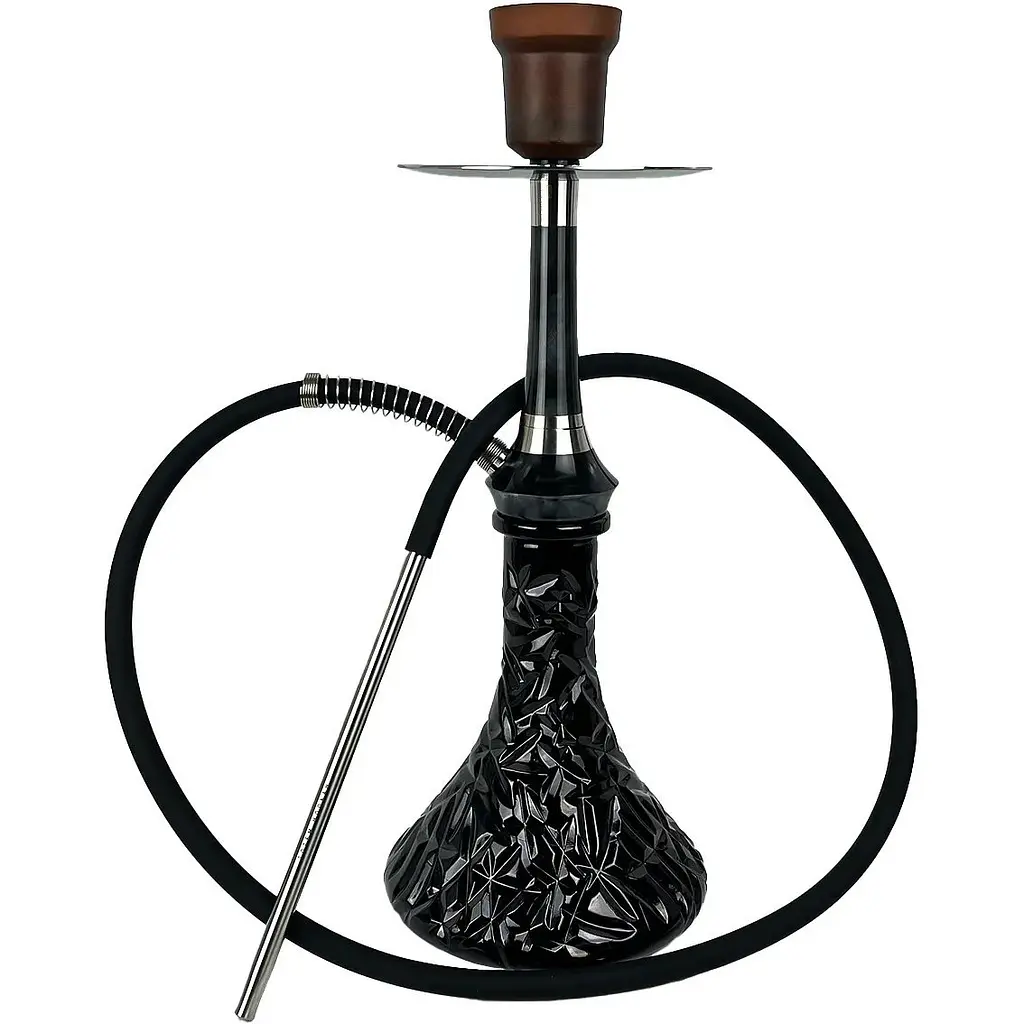 Кальян Totem Hookah Monolit Optima Space Black Craft Crystal Black - фото 2