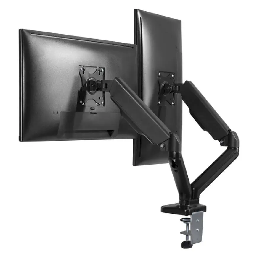 Настольный кронштейн для двух мониторов 17-32 дюйма OfficePro OPSMA-502 Black - фото 7