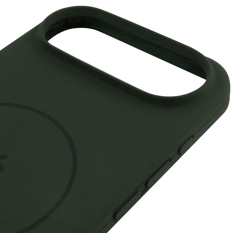 Чохол Epik Silicone Case Full Protective (AA) V2 with MagSafe для Apple iPhone 17 Air (6.5) Зелений / Cyprus Green - фото 4