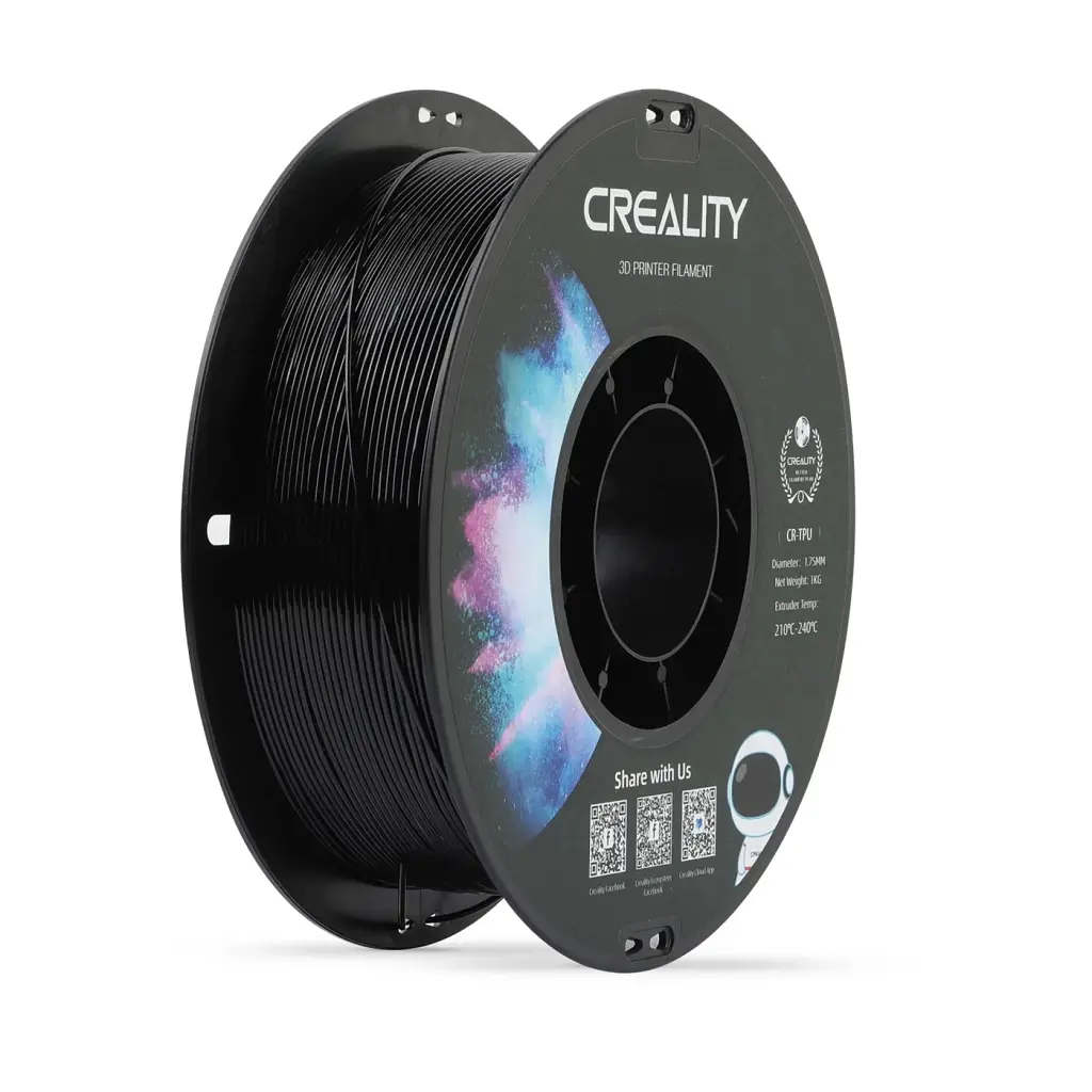 Пластик для 3D-принтера Creality TPU-95A 1кг, 1.75мм, black (3301040040)