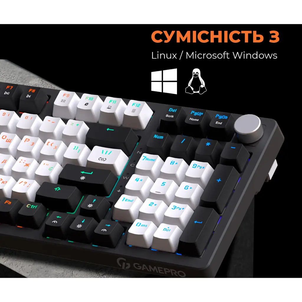 Клавіатура GamePro MK170B Red Switch Black [121468] - фото 10