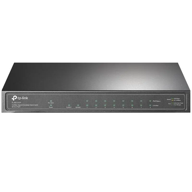Комутатор TP-Link TL-SG1210P - фото 4