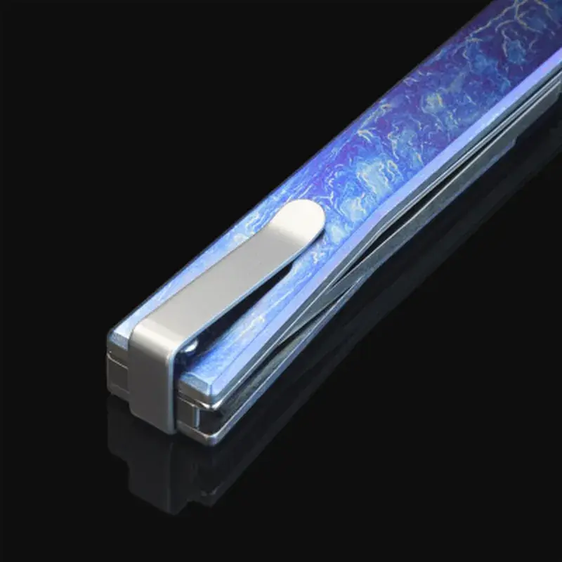 Нож Ocaso Solstice, Anodized titanium, Satin (10DBS) - фото 5
