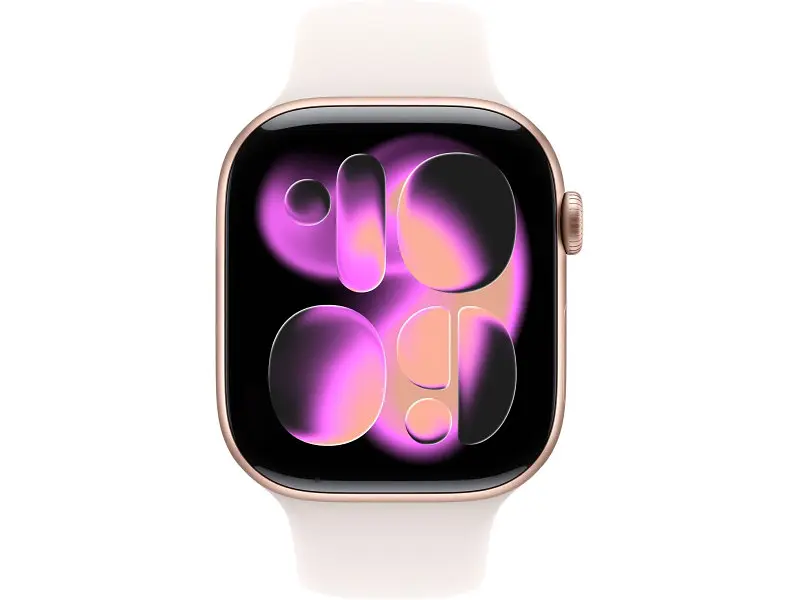 Смарт-годинник Apple Watch Series 11 GPS 42mm Rose Gold Alu. Case w. Light Blush S. Band - M/L (MEU44) - фото 2