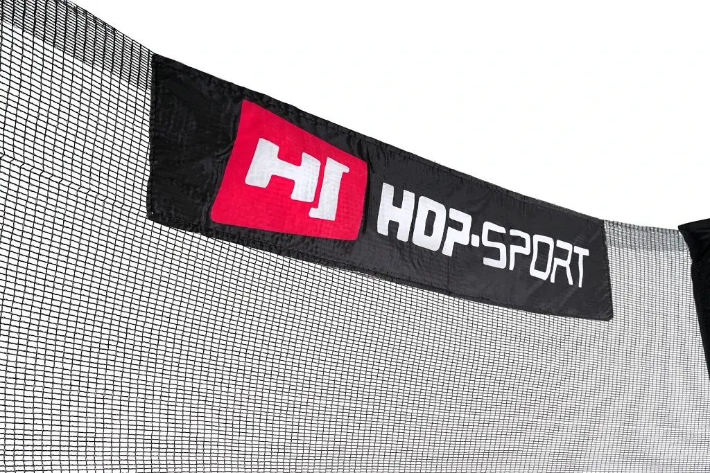 Батут Hop-Sport 10ft з внутрішньою сіткою 305 см синій - фото 10