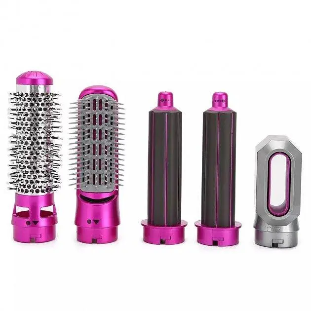 Повітряний мультистайлер Hot Air Styler 5 в 1 для різних типів волосся з насадками для сушіння, випрямлення, надання об'єму - фото 4
