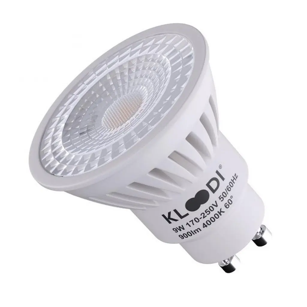 Лампа LED GU10 9W 4000К 900Lm Kloodi KDGU10-9WSMD 4K 60D - фото 7