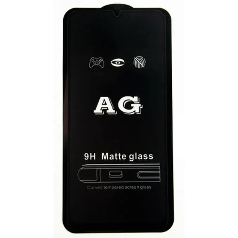 Скло захисне Dengos Full Glue Matte Oppo A31 (TGFG-MATT-24) (TGFG-MATT-24) - фото 2