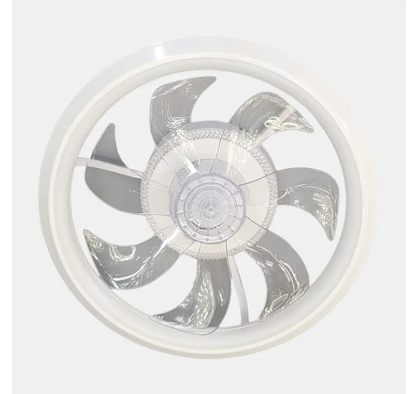 Стельова LED-люстра-вентилятор Artlight FS302WH, біла, 76 Вт, від 12-19 м² - фото 2