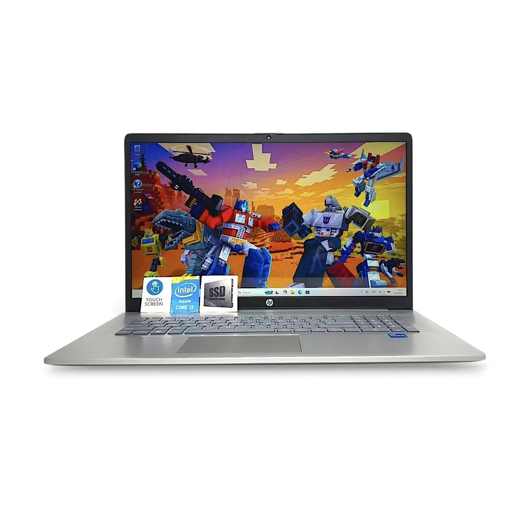 Ноутбук HP (17.3 HD+ touch screen, 1600x900, 60 Гц, Core i3-1215U, 12 GB, 512 GB, Intel UHD Graphics, вживаний) (17t-cn2000)