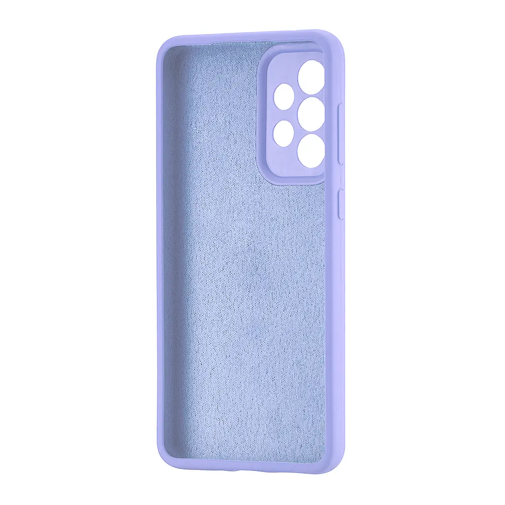 Чохол Silicone Case Samsung A33 5G (A336) Lilac Purple - фото 2