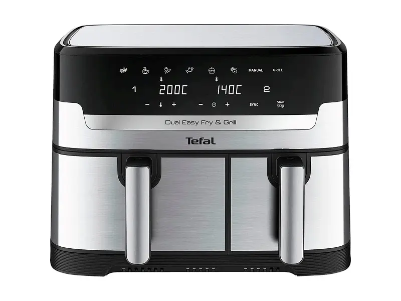 Мультипіч (аерофритюрниця) Tefal Dual Easy Fry & Grill Air Fryer EY905D10