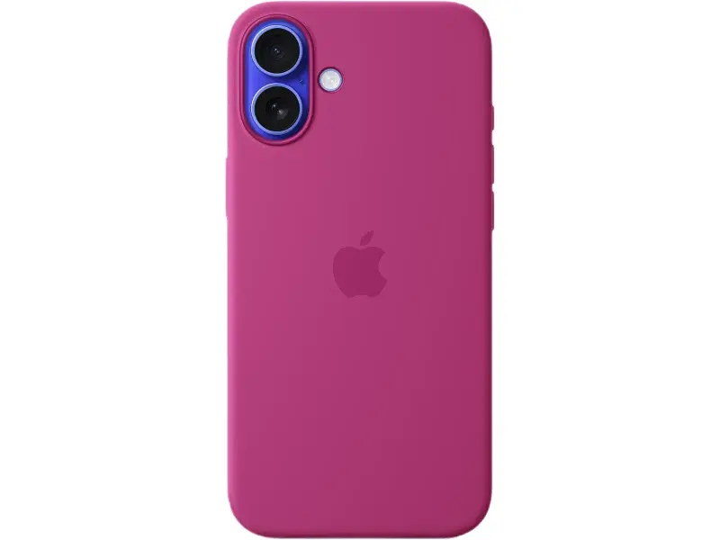 Чохол для смартфона Apple iPhone 16 Plus Silicone Case with MagSafe - Fuchsia (MYYE3) - фото 4